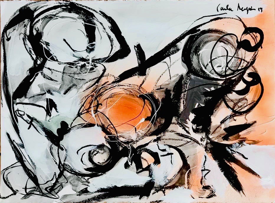Painting by Carla Negrón — acrylic on canvas